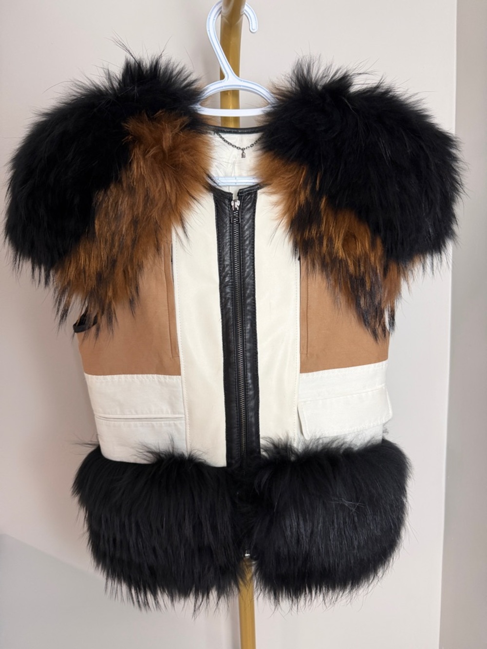 LEATHER & FUR VEST - CUSTOM